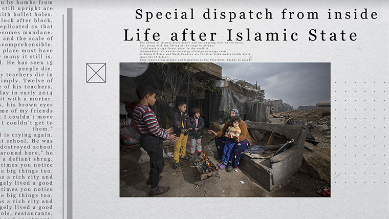 BEST JOURNALISM FROM A CONFLICT ZONE: WRITTEN