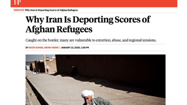 BEST JOURNALISM FROM A CONFLICT ZONE: WRITTEN